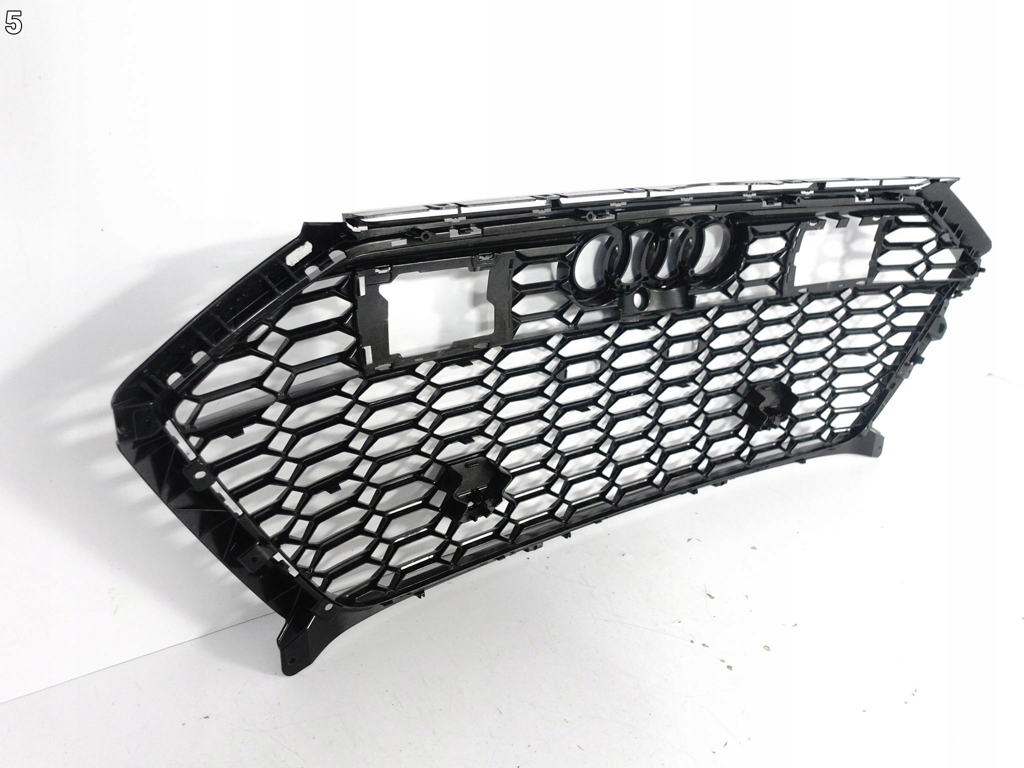 AUDI RS7 4K8 RS6 4K0 C8 20- grill grille grid W bumper front BLACK NIGHT