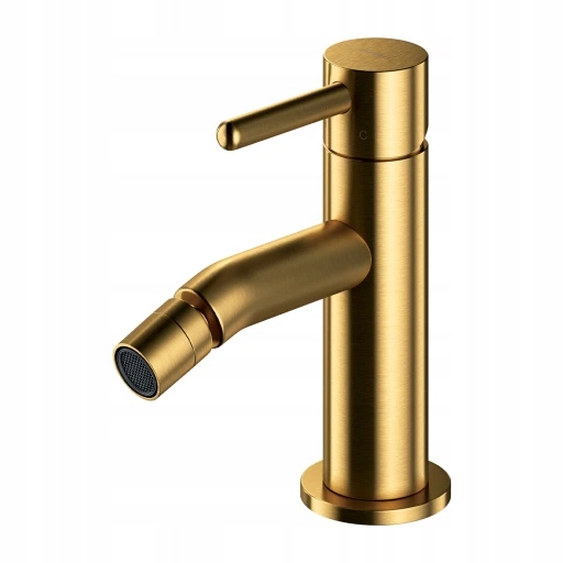 Bidetová batéria, zlatá brúsená