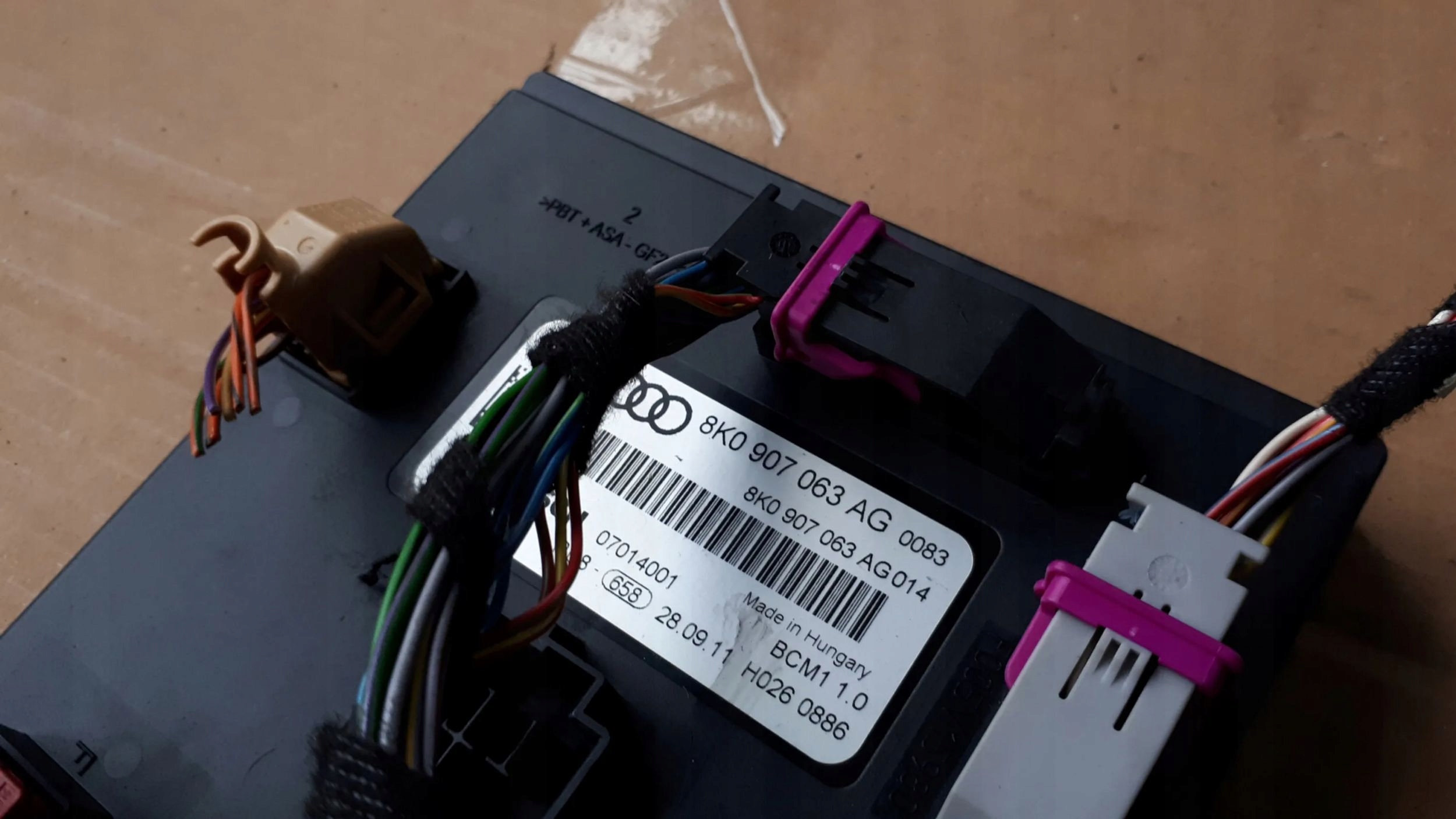A5 8T LIFT S5 comfort control unit BORNETZ 8K0907063AG
