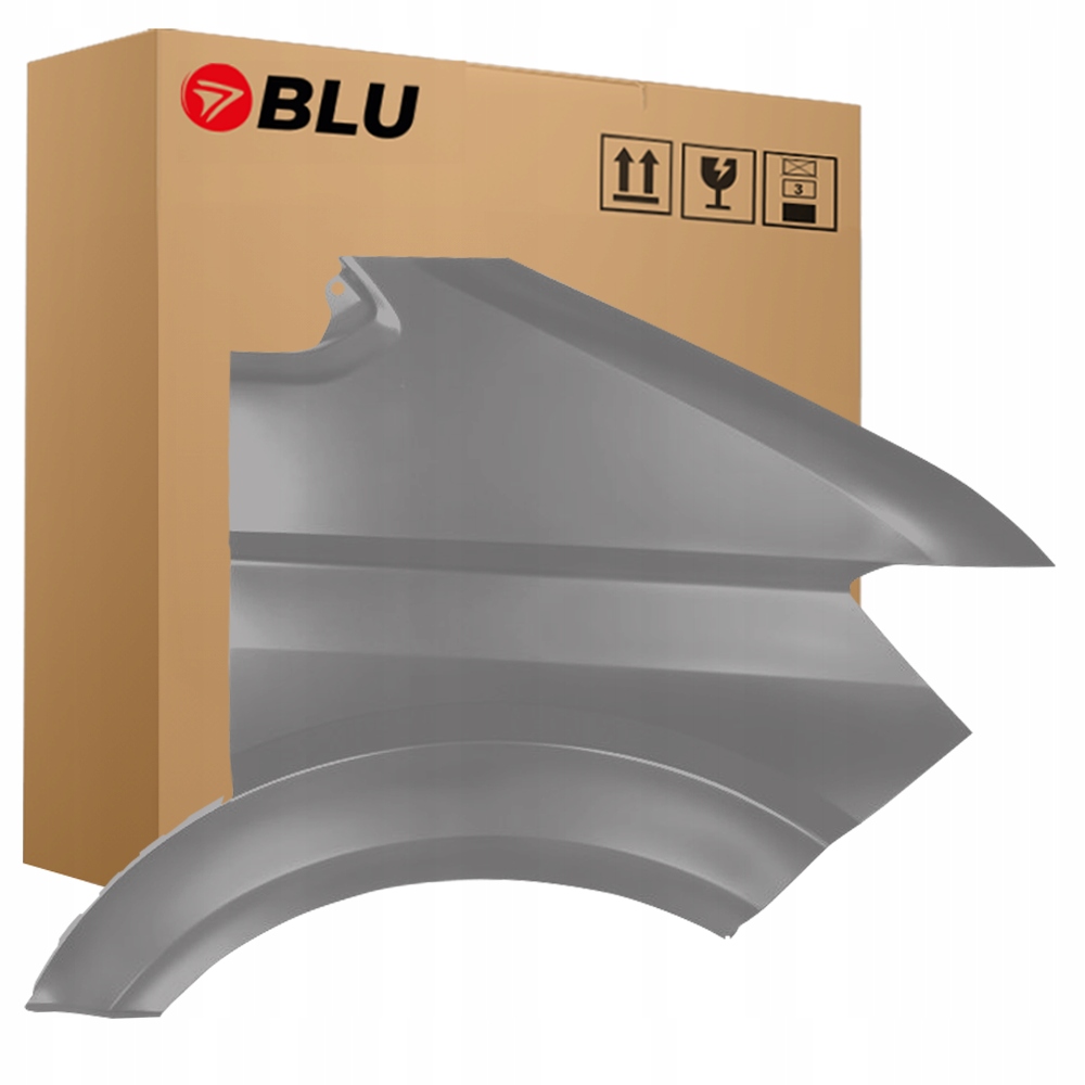 Blu Blatník Vw Crafter II 2 Sy Sz LY7U pravý stříbrný 16- přední SteinGrau