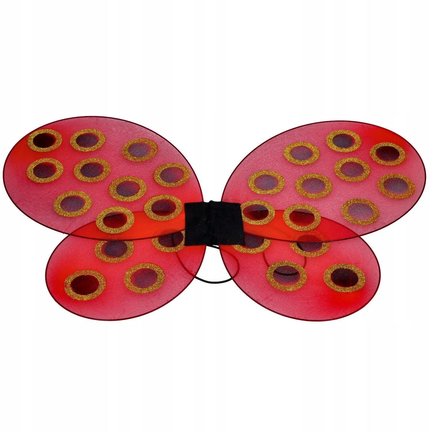 Skrzydła biedronki na gumce dodatek do kostiumu dla dzieci dorosłych Marka Fiestas Guirca