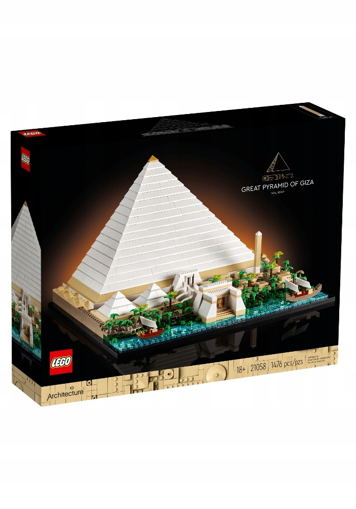Lego Architektura: Cheopsova pyramida 21058