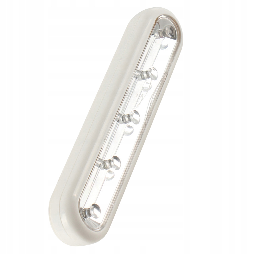 MAŁA LAMPA NOCNA LED Z PRZYCISKIEM, SAMOPRZYLEPNA, ENERGOOSZCZĘDNA