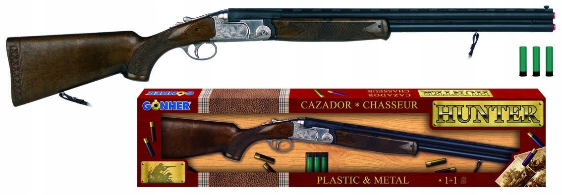 

Strzelba Myśliwska Gonher 85 cm Dubeltówka 117/0