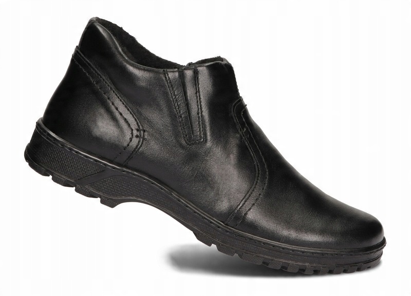 

Buty Zimowe Kozaki Męskie Polskie 355 Czarny 44