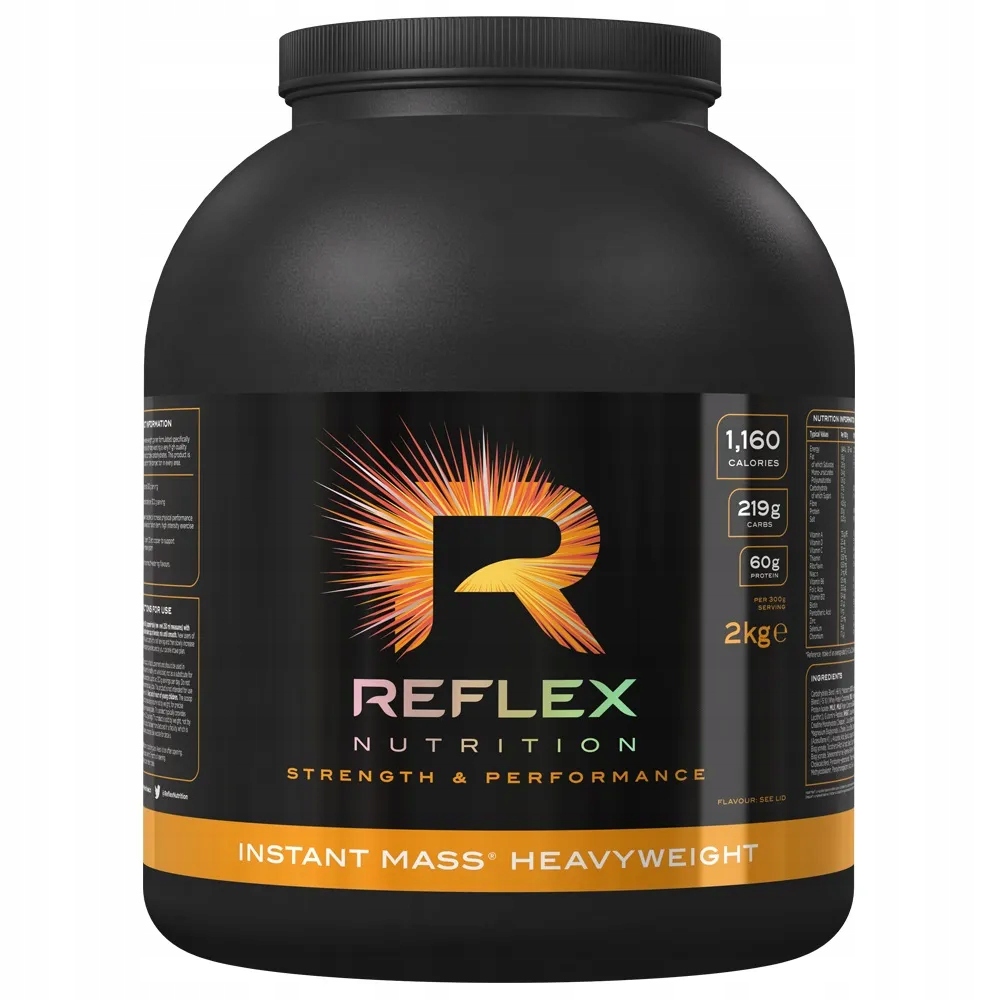 Reflex Nutrition Instant Mass Heavyweight Čokoláda prášek 2000g