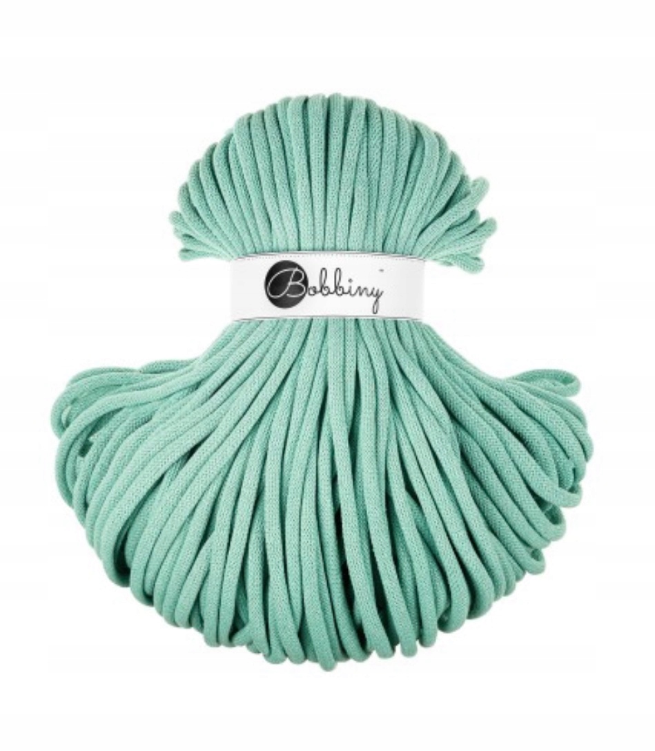 Bobbiny pletená šňůra 9 mm 100 m Jelly Mint