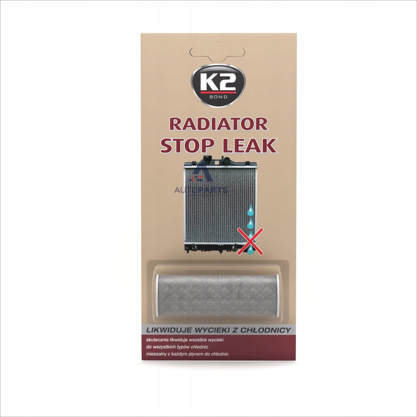 

K2 Stop Leak proszek do uszczelniania chłodnicy