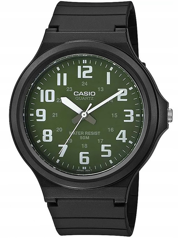Pánské Hodinky Casio MW-240-3B (zd166e) Klasika Box Gravírování