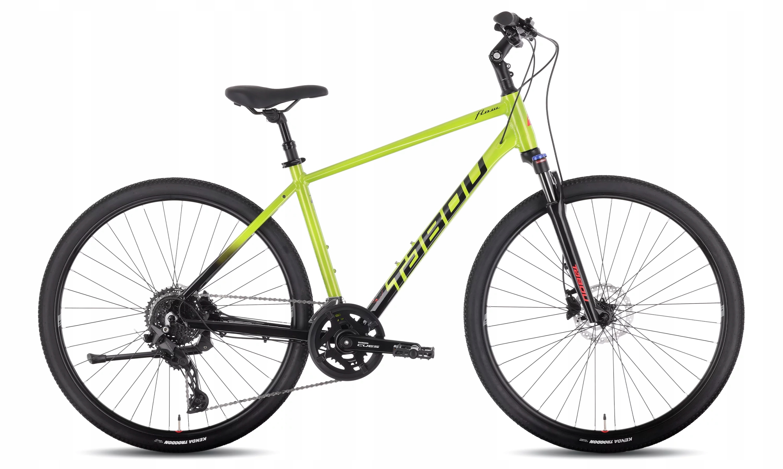 Rower Tabou Flow 4.0 Black Lime 2026 Rama L 21''