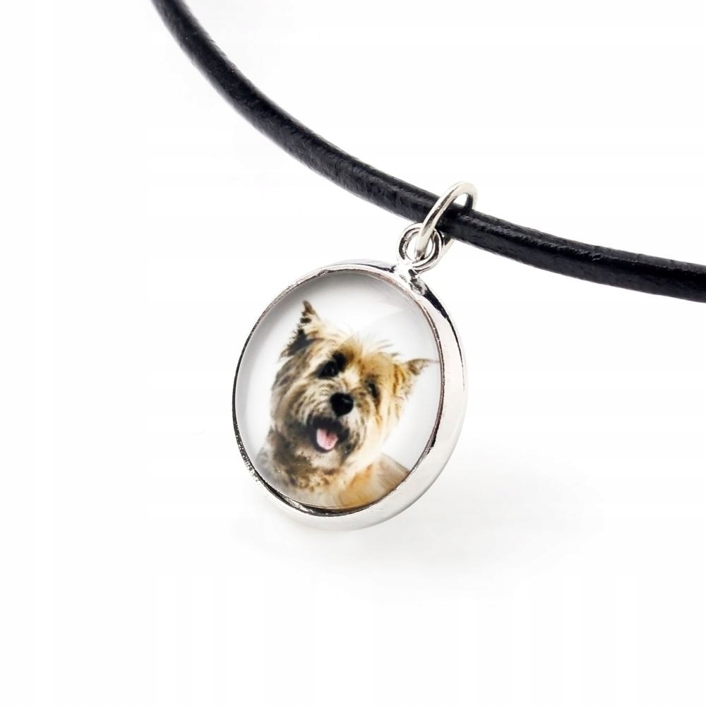 

Cairn Terrier Naszyjnik Zawieszka z Twoim zdjęciem