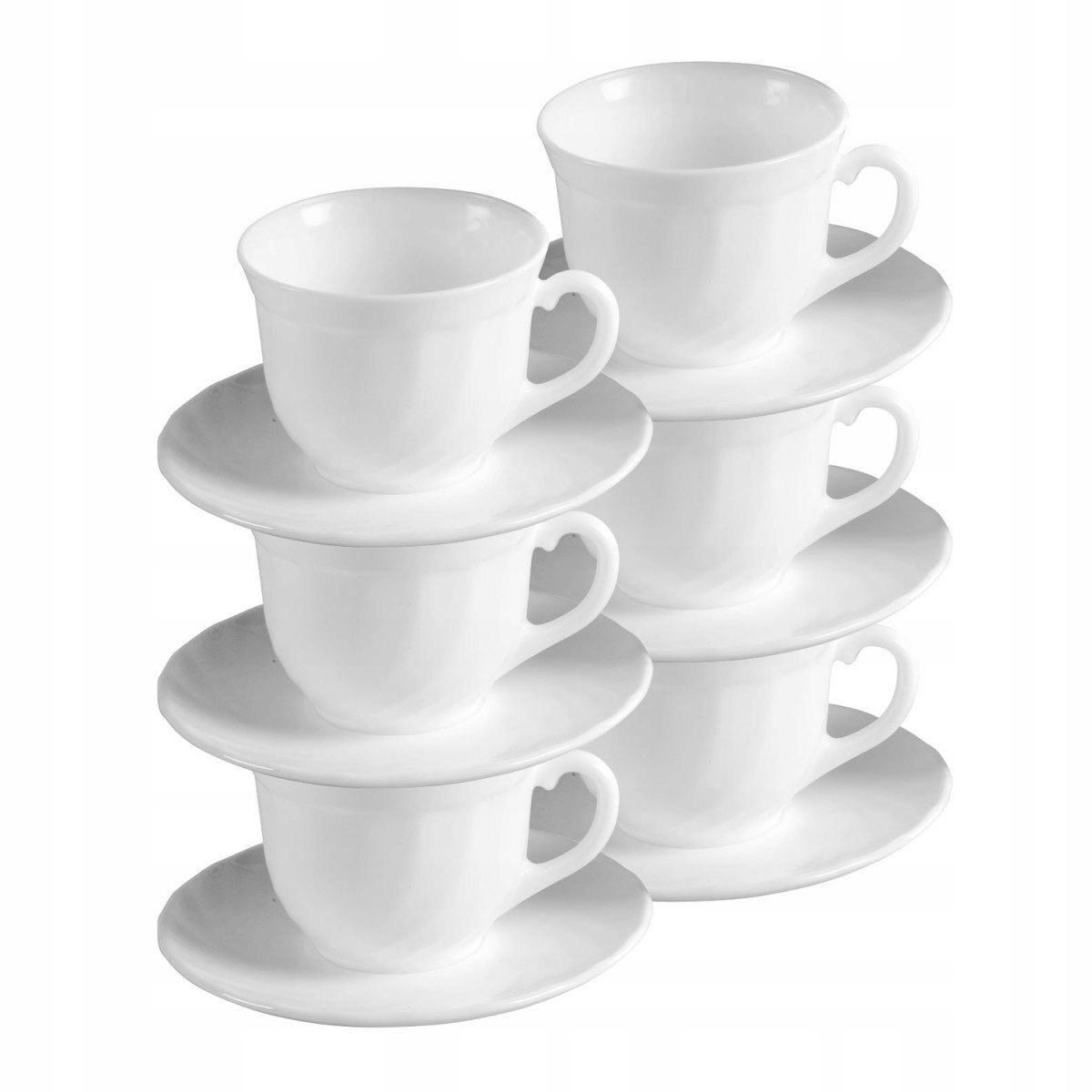 FILIŻANKI KOMPLET FILIŻANEK DO KAWY 280ml 8el Kod producenta 026102519486