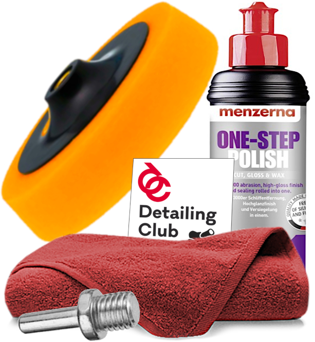 

Menzerna 3w1 Pasta polerska Pad Gąbka Adapter