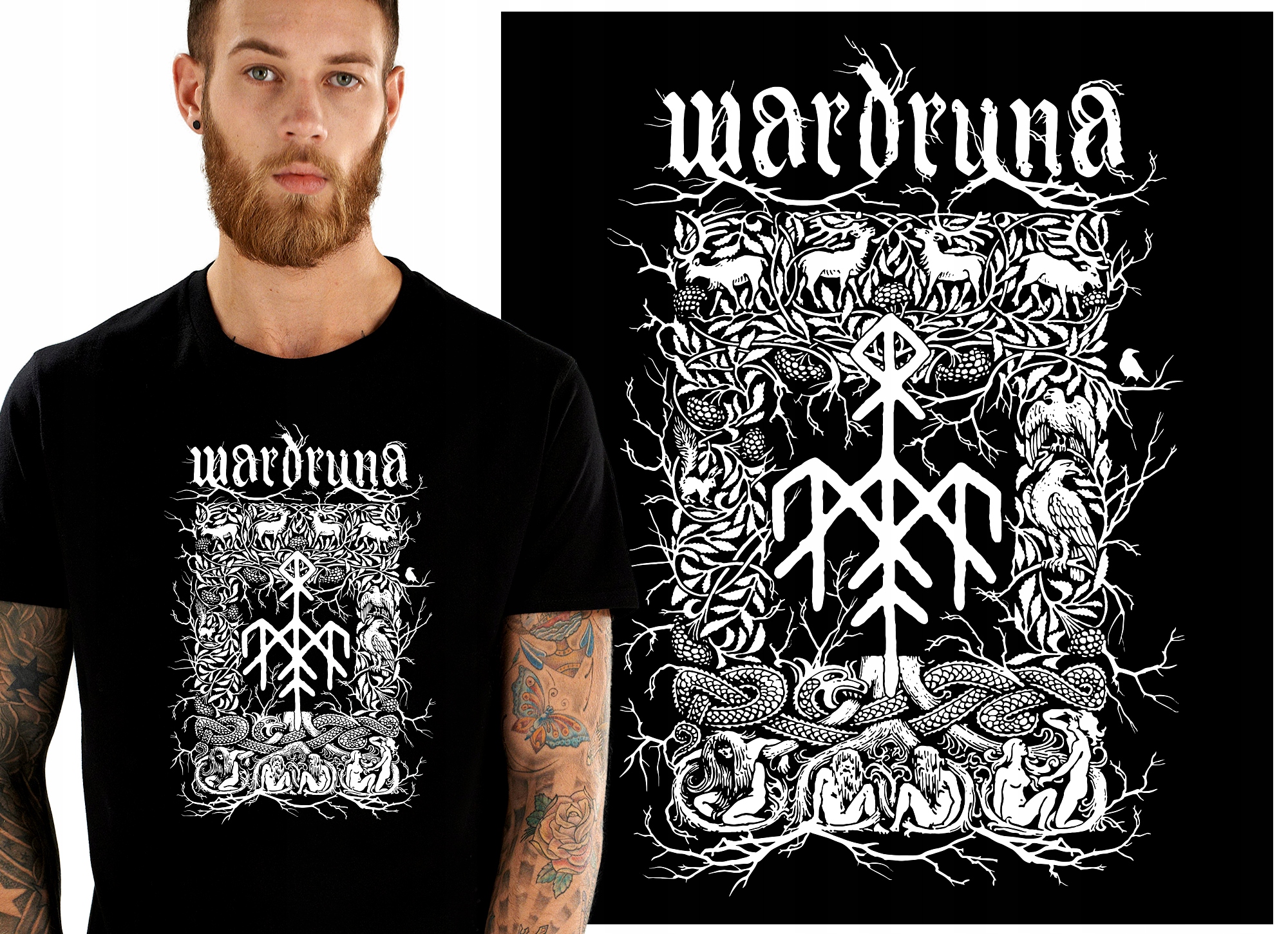 

Wardruna Nordic Pagan Folk Koszulka Męska M
