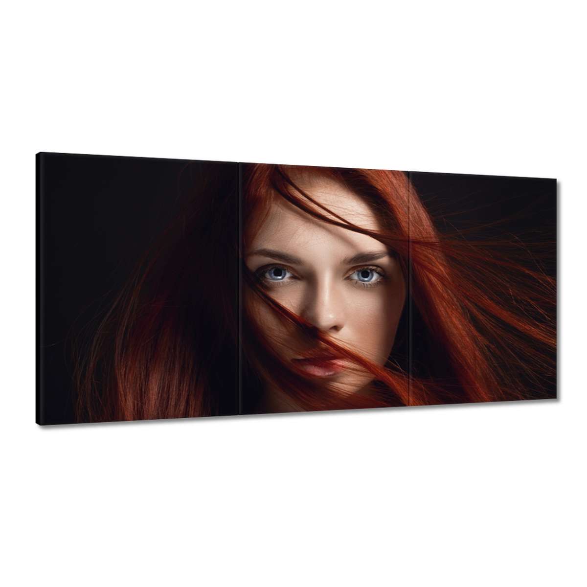 Obrazy 180x90 Pôvabná ryšavá panna