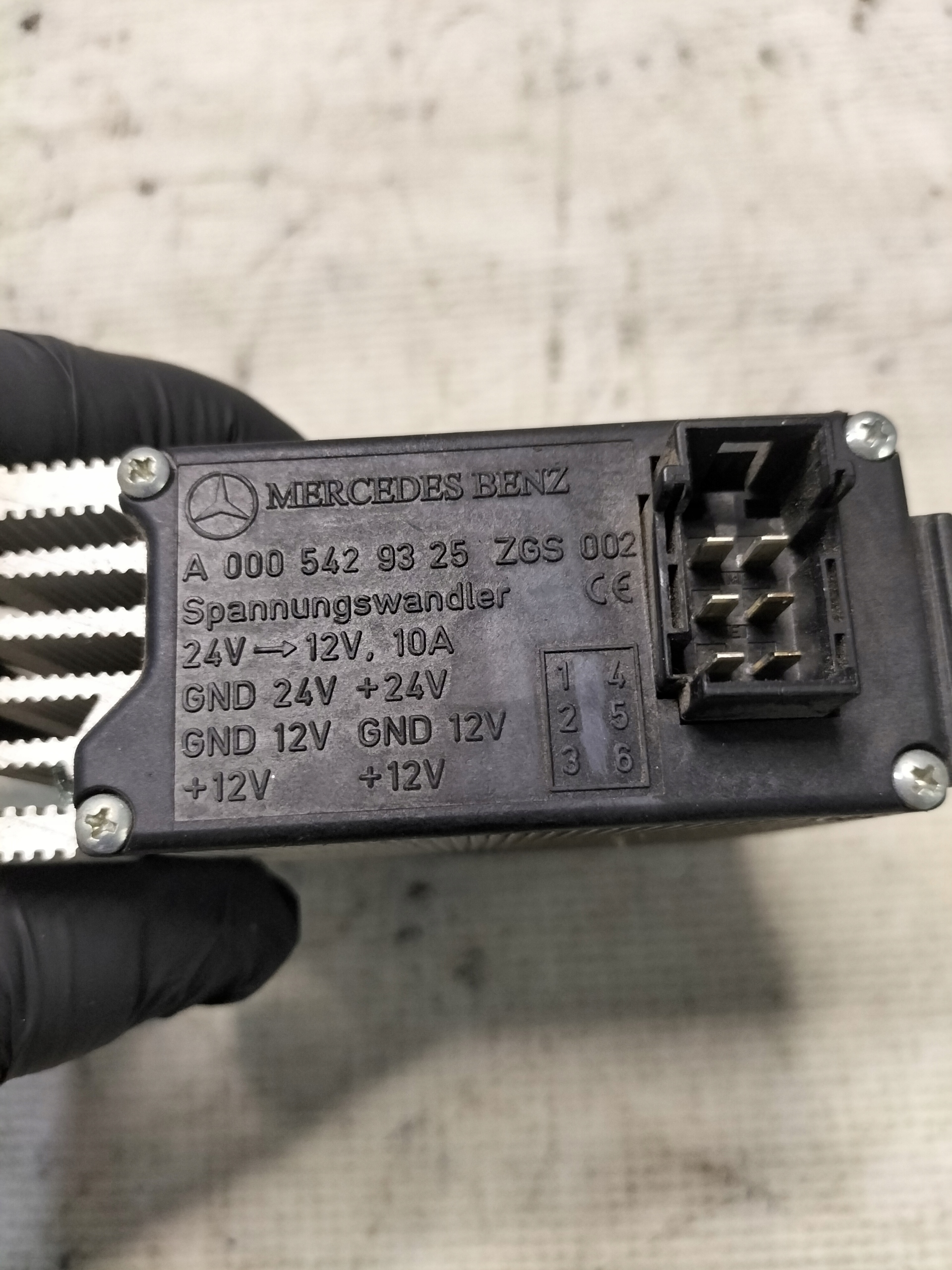 control unit MERCEDES ECONIC