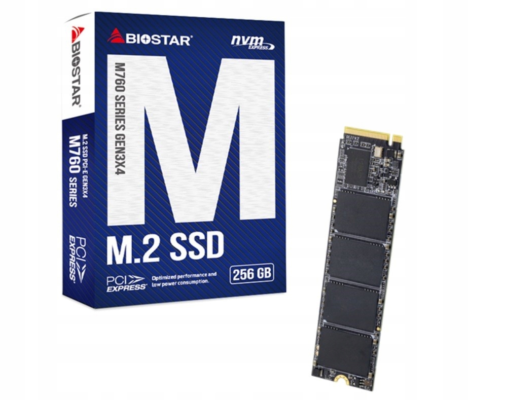 Dysk Ssd Biostar M760 256 Gb M.2 PCIe