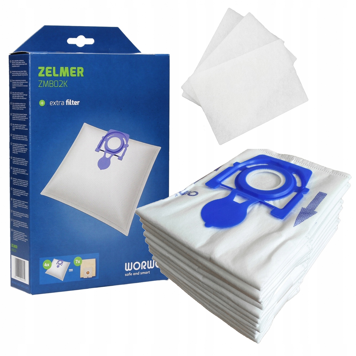 

12x Worki Do Odkurzacza Zelmer Odyssey 1700W
