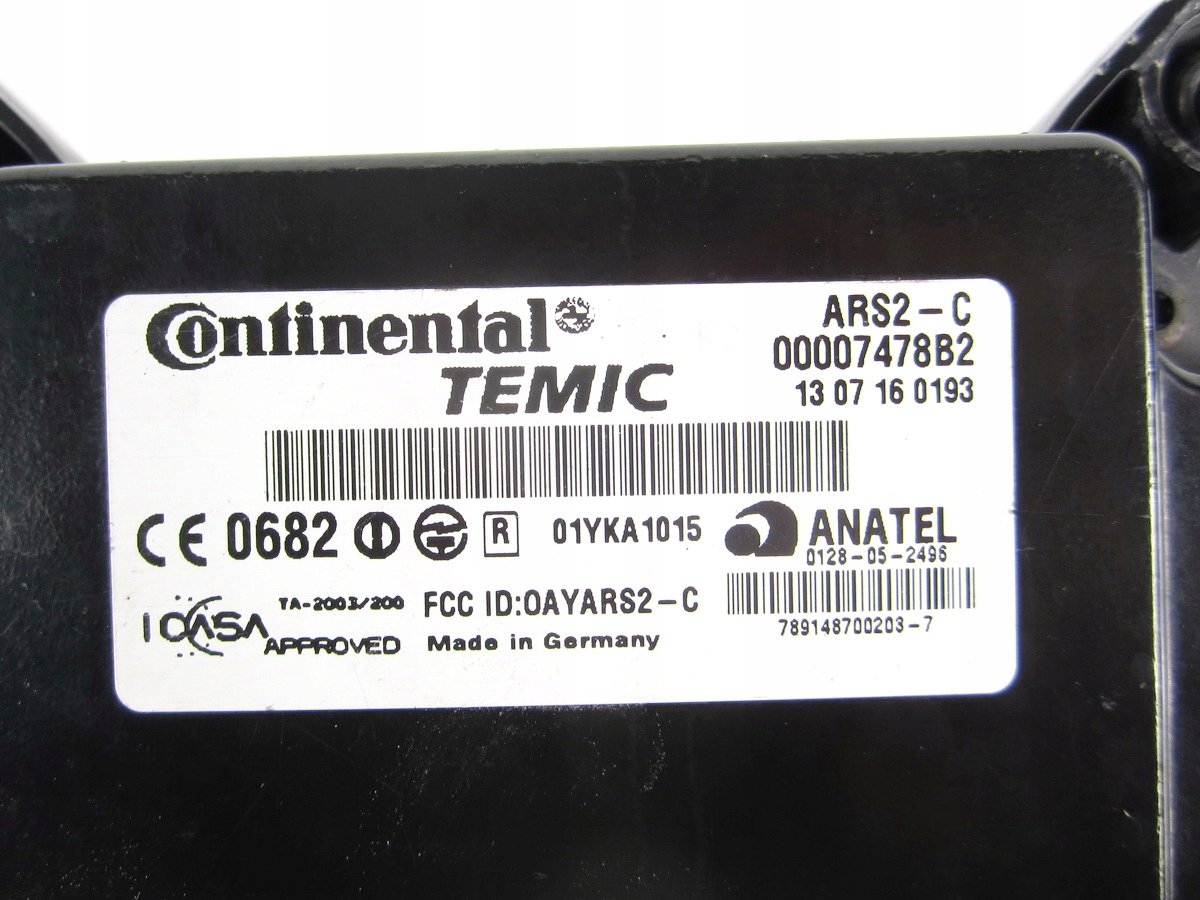Radar module Distronic plus aktywnego tempomatu Mercedes W221