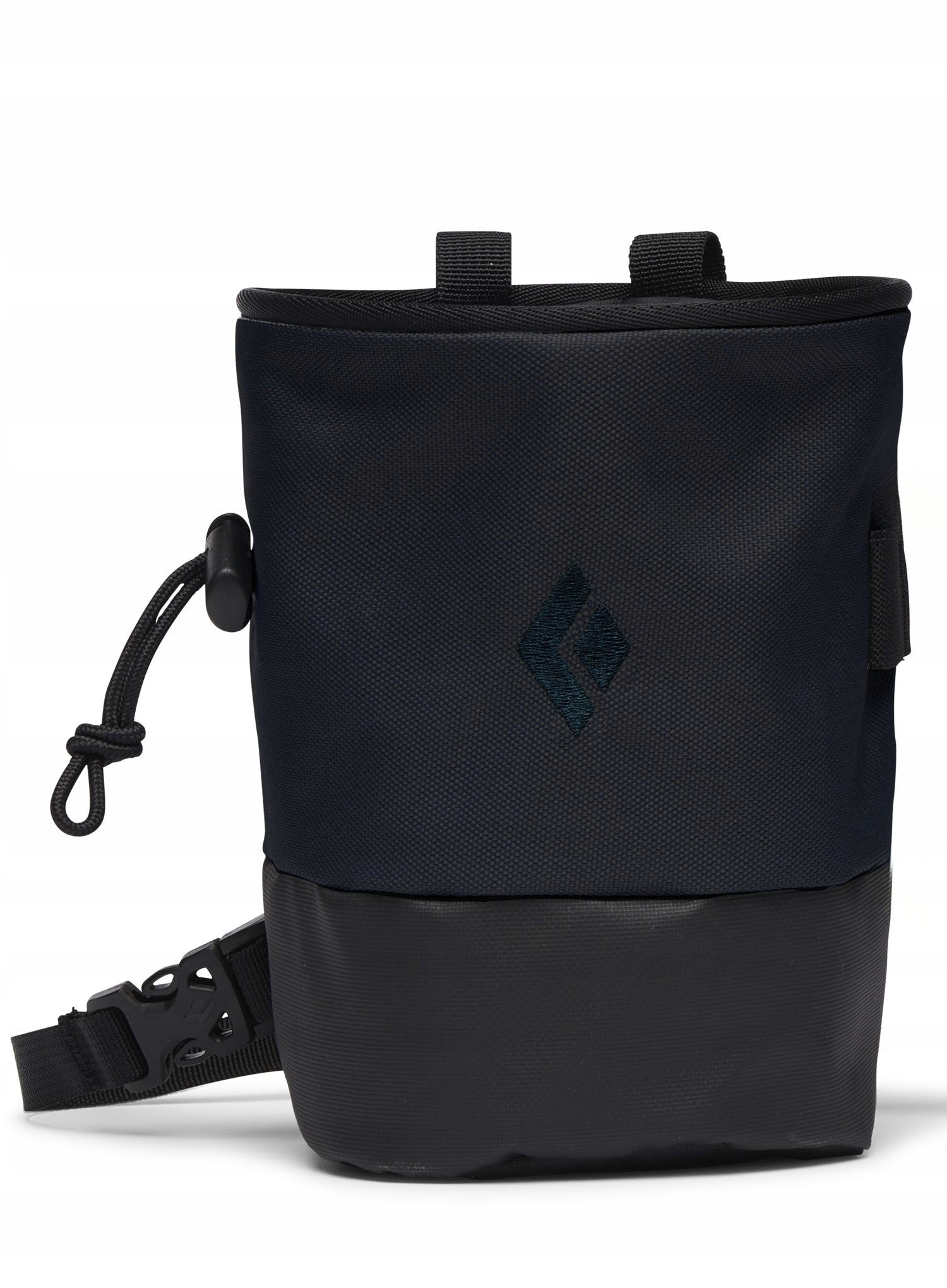 Woreczek na magnezję Black Diamond Mojo Zip Chalk Bag carbon S-m