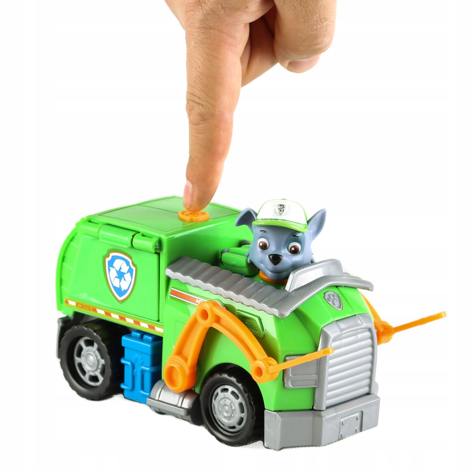 PSI PATROL TRANSFORMUJĄCA ŚMIECIARKA FIGURKA ROCKY EAN (GTIN) 778988150948