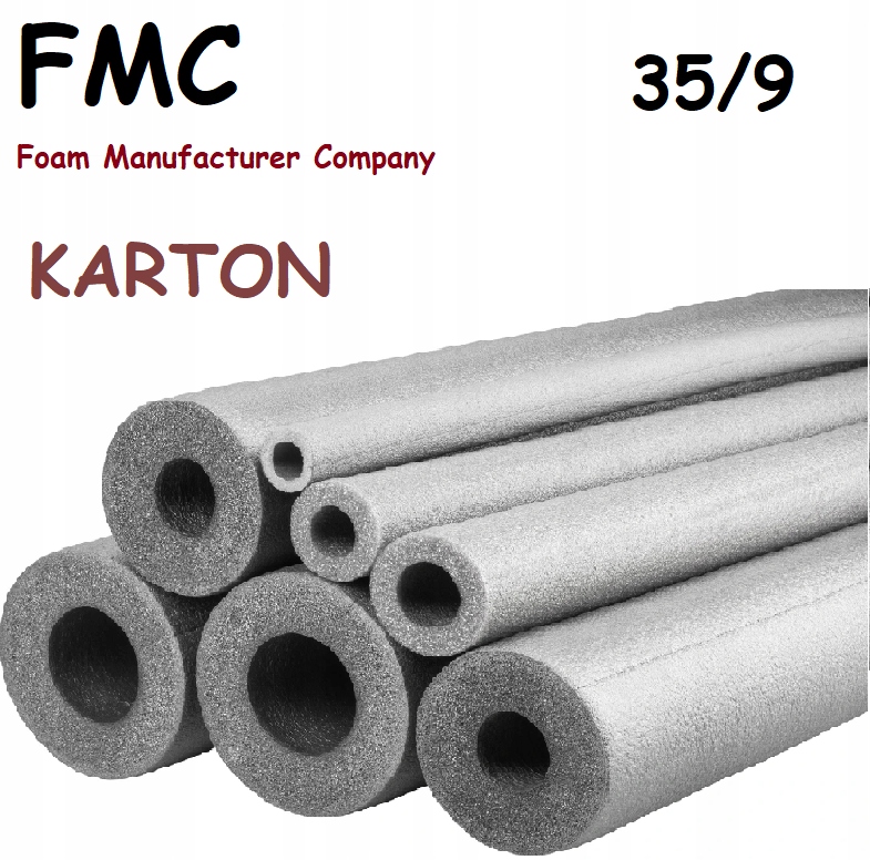 

Otulina otuliny izolacja rur szara 35/9 1m Karton