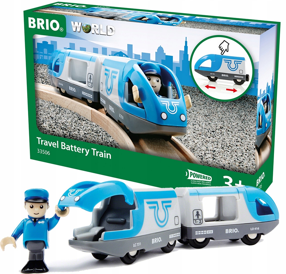 

Brio Kolejka Pociąg osobowy Figurka 33506