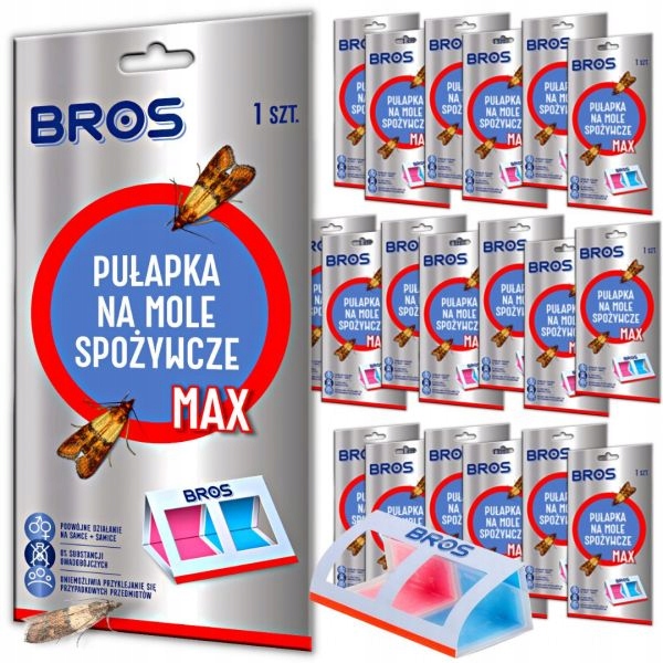 

Pułapka Lep na mole spożywcze Max Bros Pakiet XL