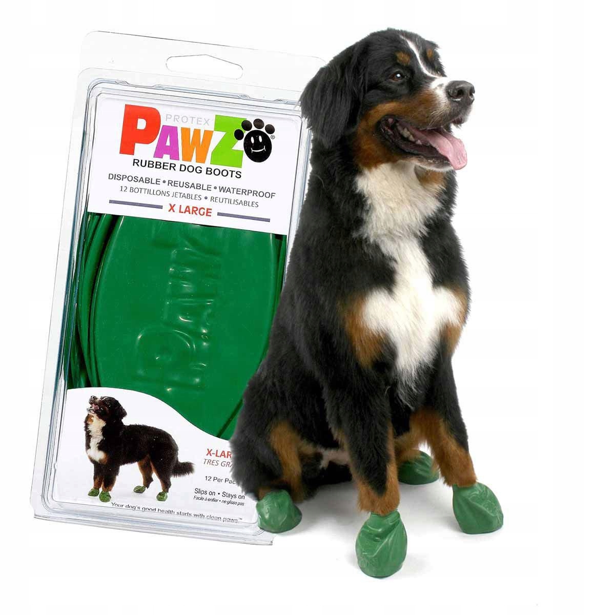 Pawz Psí Boty XL Zelené (632.8052)
