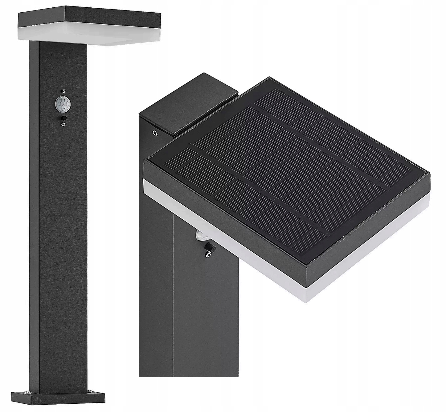 Lampa ogrodowa LED SOLARNA 600 lm SŁUPEK OGRODOWY 50 cm PREMIUM