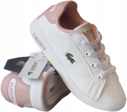 Buty dziecięce Lacoste Graduate 0721 White (61Y9K) r. 23