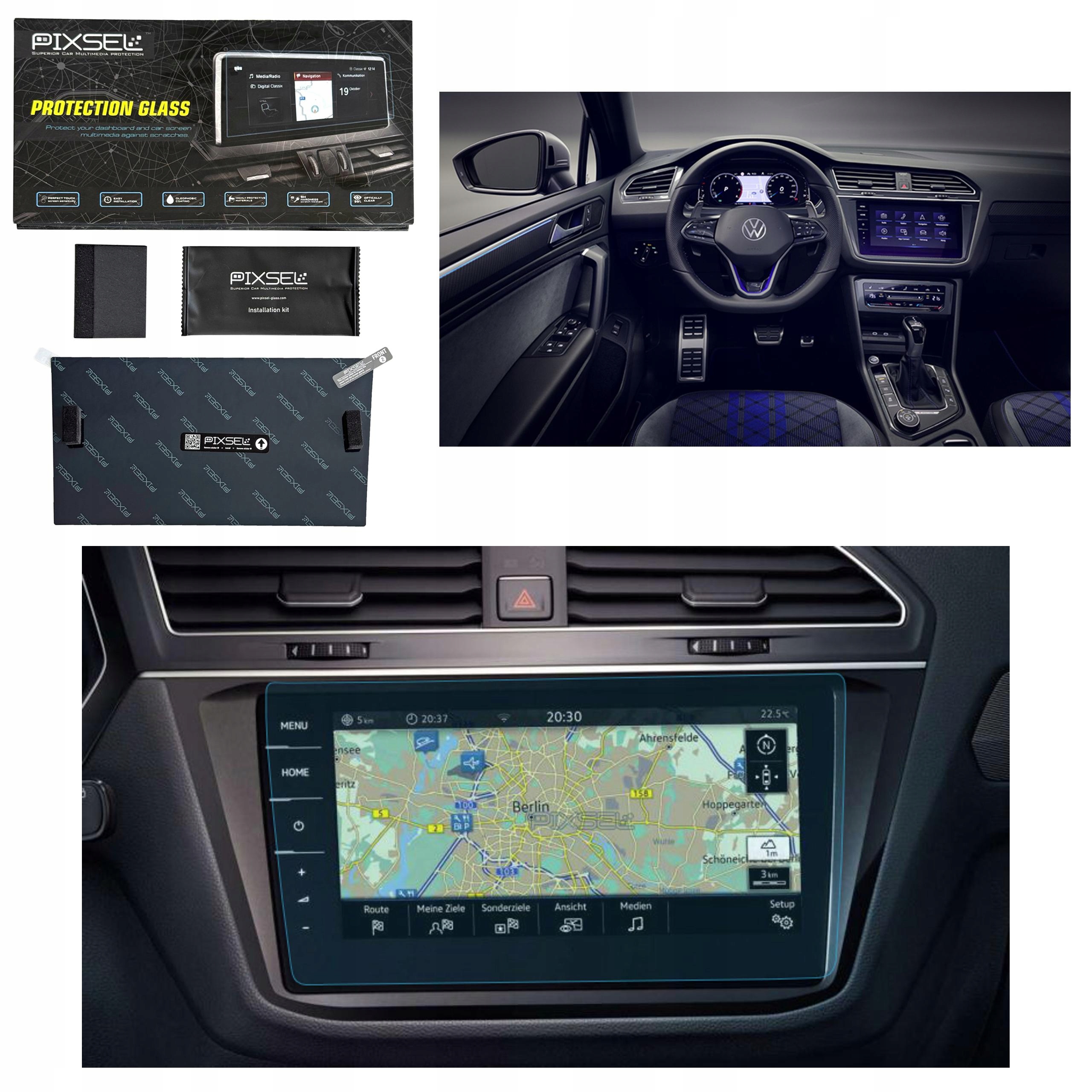 Antyodciskowe Matowe Szkło Ochronne Volkswagen TIGUAN-11.4“ 2021-2023