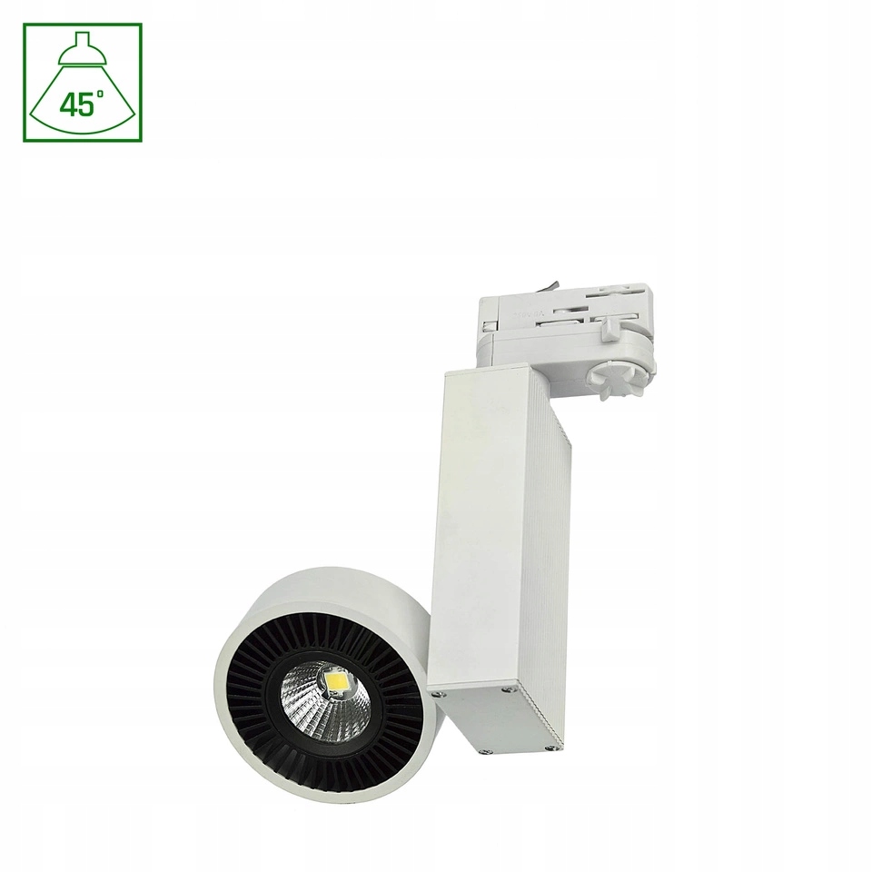 Svietidlo na koľajnicu Madara Cob Led Biela 230V 10W Ww SpectrumLED