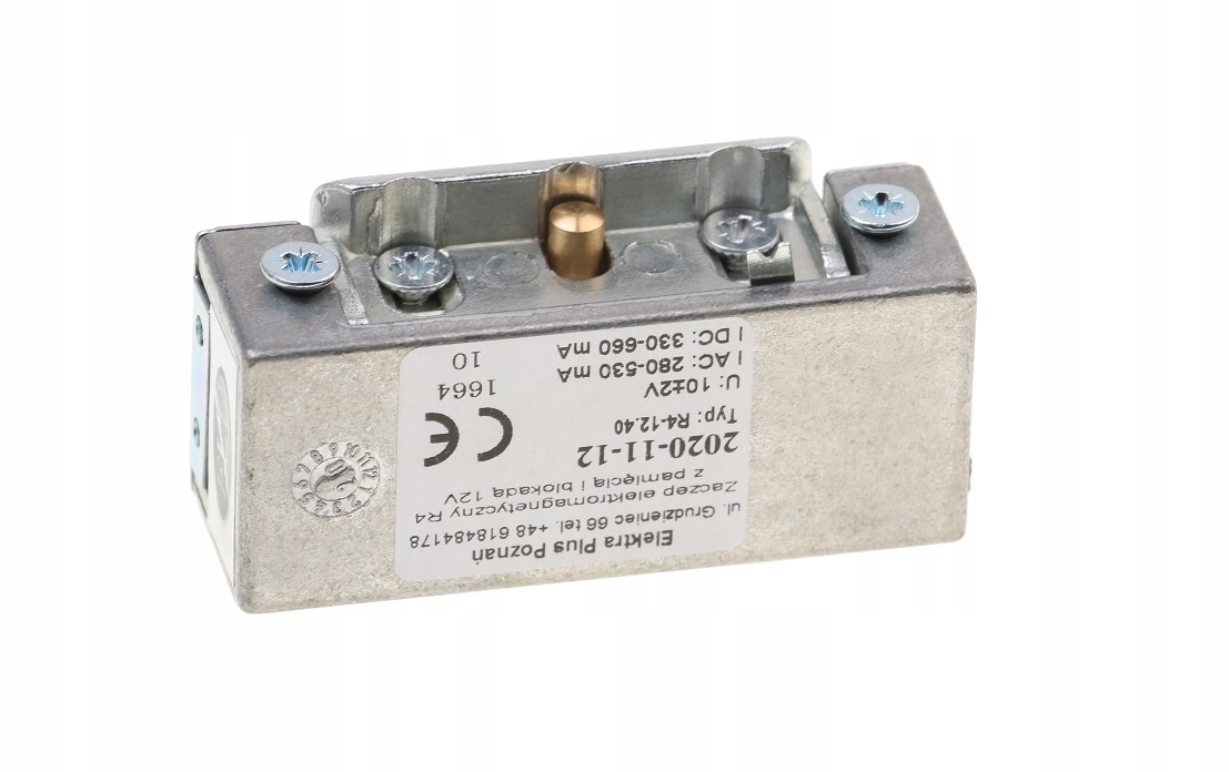 

Zaczep Elektromagnetyczny R4-12.40 Z Pamięcią 12V