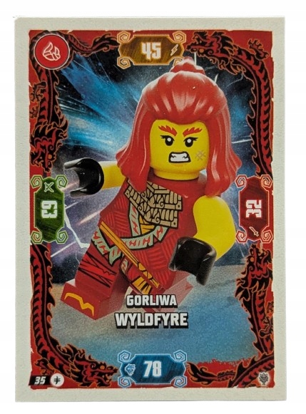 Karta Lego Ninjago (Dragon Storm) Seria 11 Numer 035