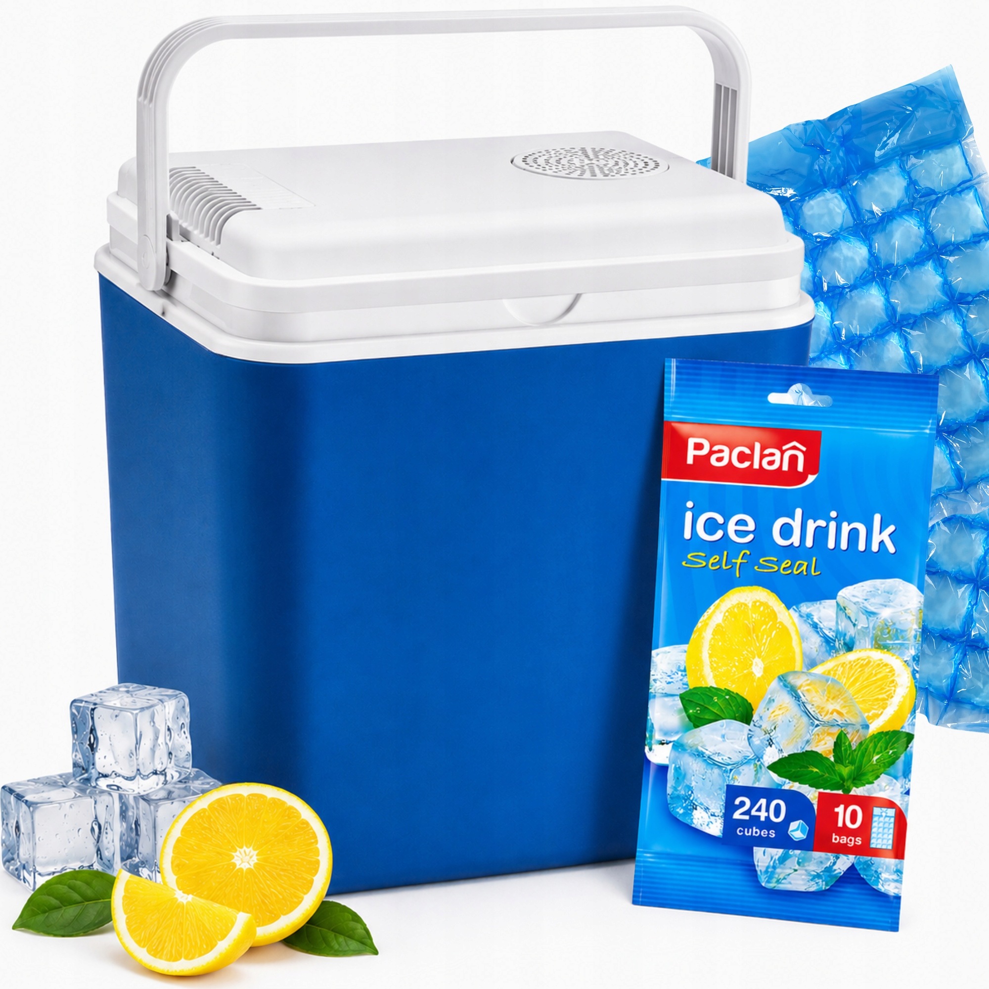 Lodówka samochodowa elektryczna Atlantic 12V-30L, perfekcyjna w podróż