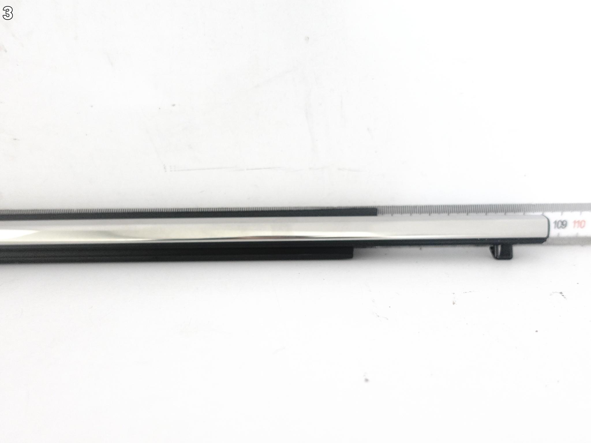 TOYOTA RAV4 IV 12-19 moulding dust windows door front left CHROM original