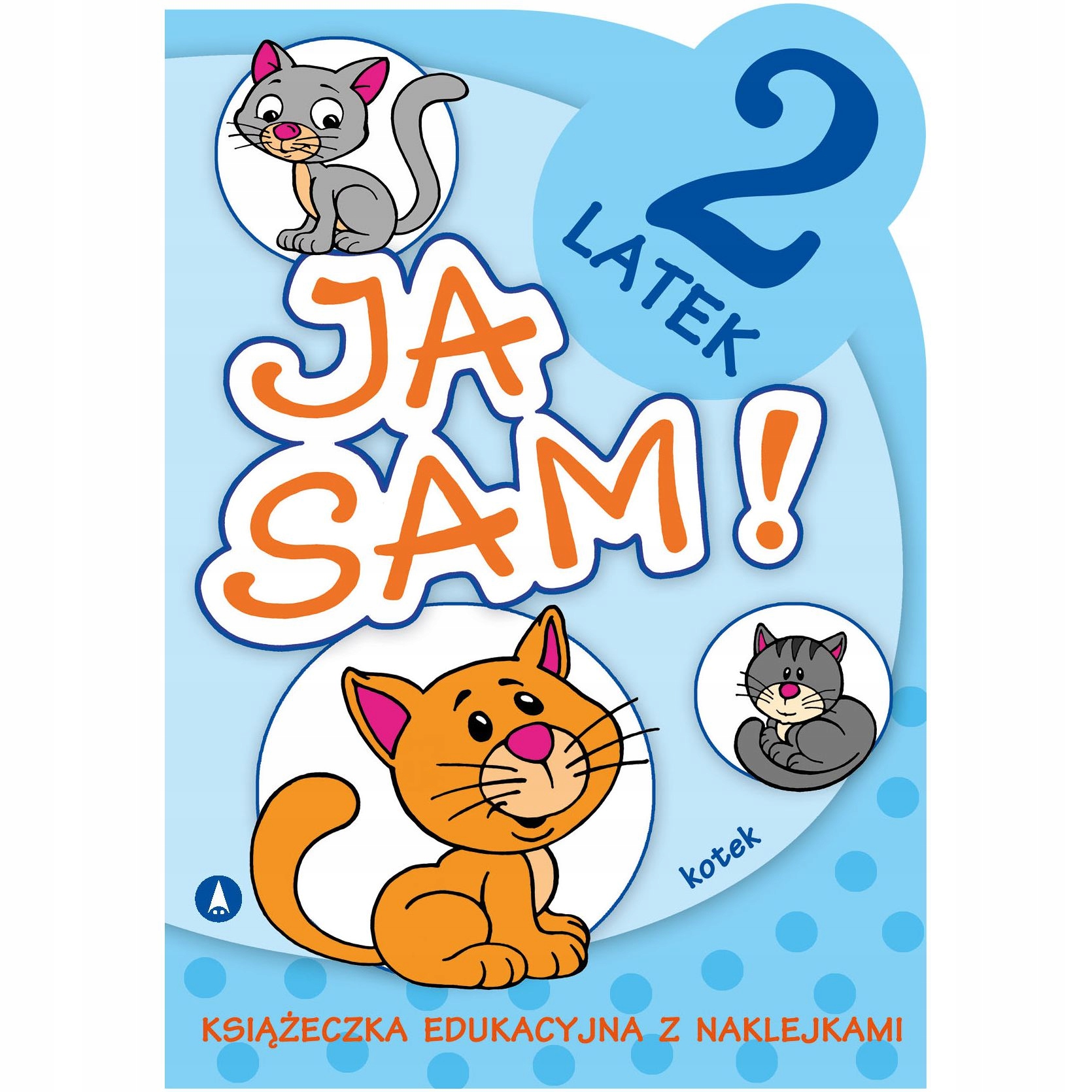 

Książeczka Edukacyjna Z Naklejkami Ja Sam! 2 Latek