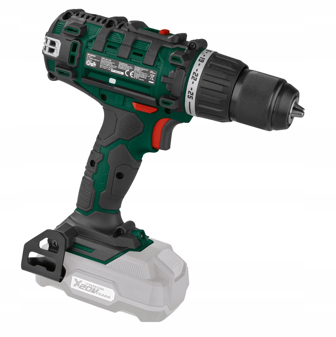 PARKSIDE АКУМУЛЯТОРНА ДРІЛЬ/ШУРУПОВЕРТ +БЕЗКОШТОВНИЙ Тип дриля/шуруповерта