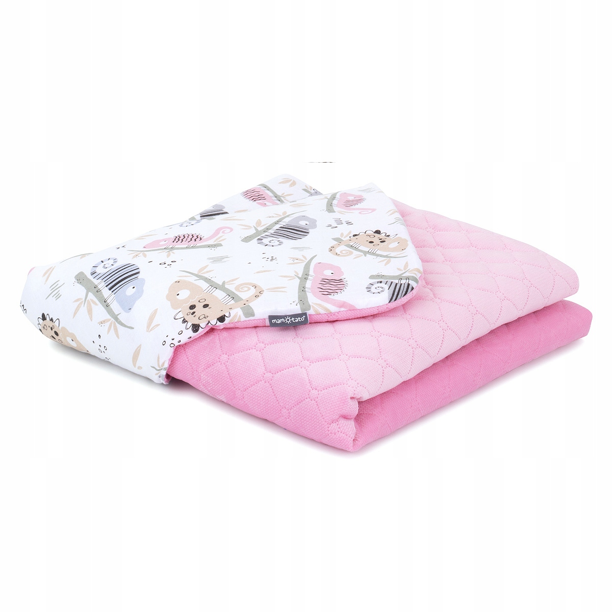 Kocyk dla dzieci VELVET PIK 75x100 + PODUSZKA - OC Marka Mamo-tato