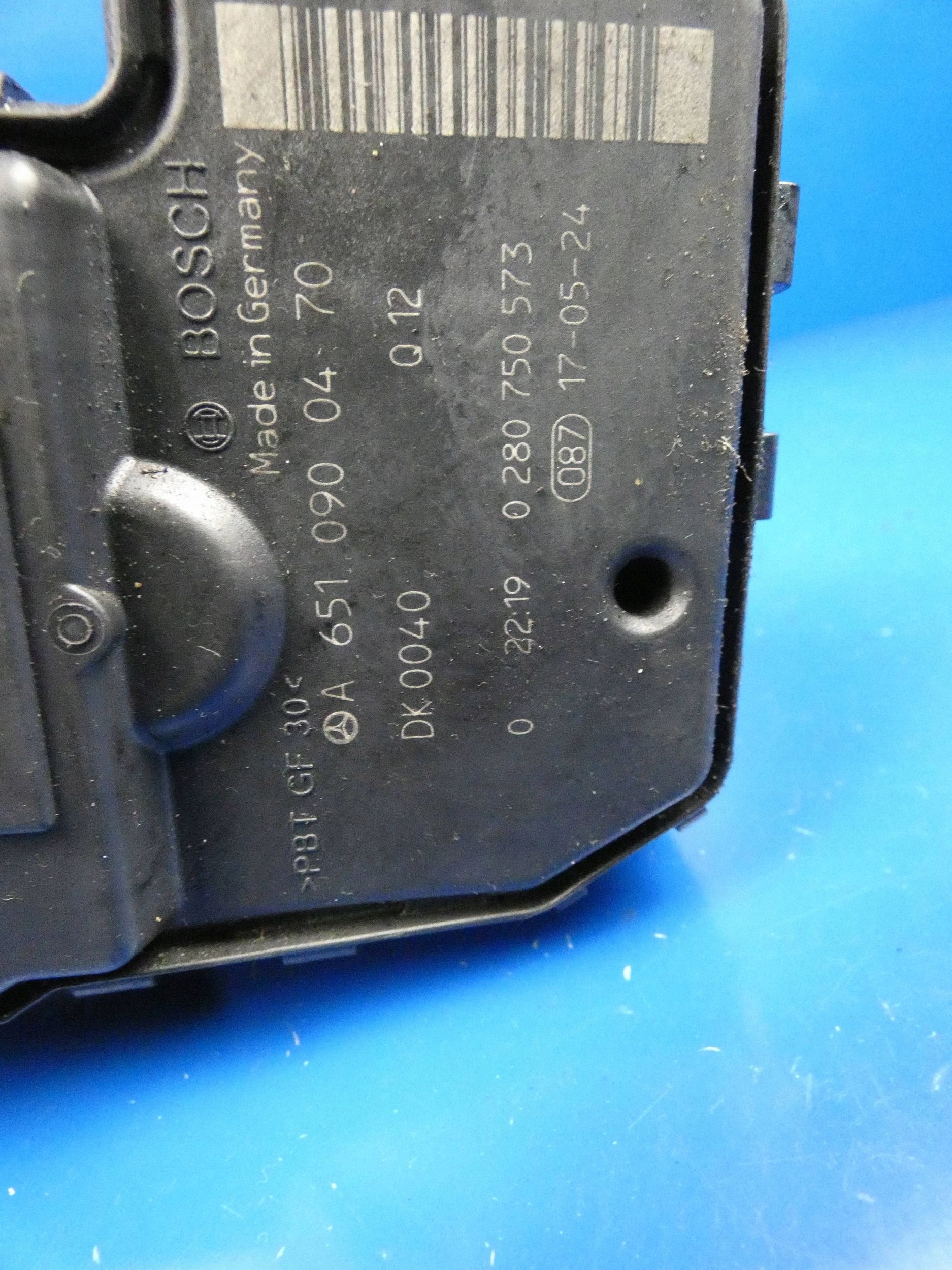 Valvola a farfalla Mercedes-Benz C W205 A6510900470