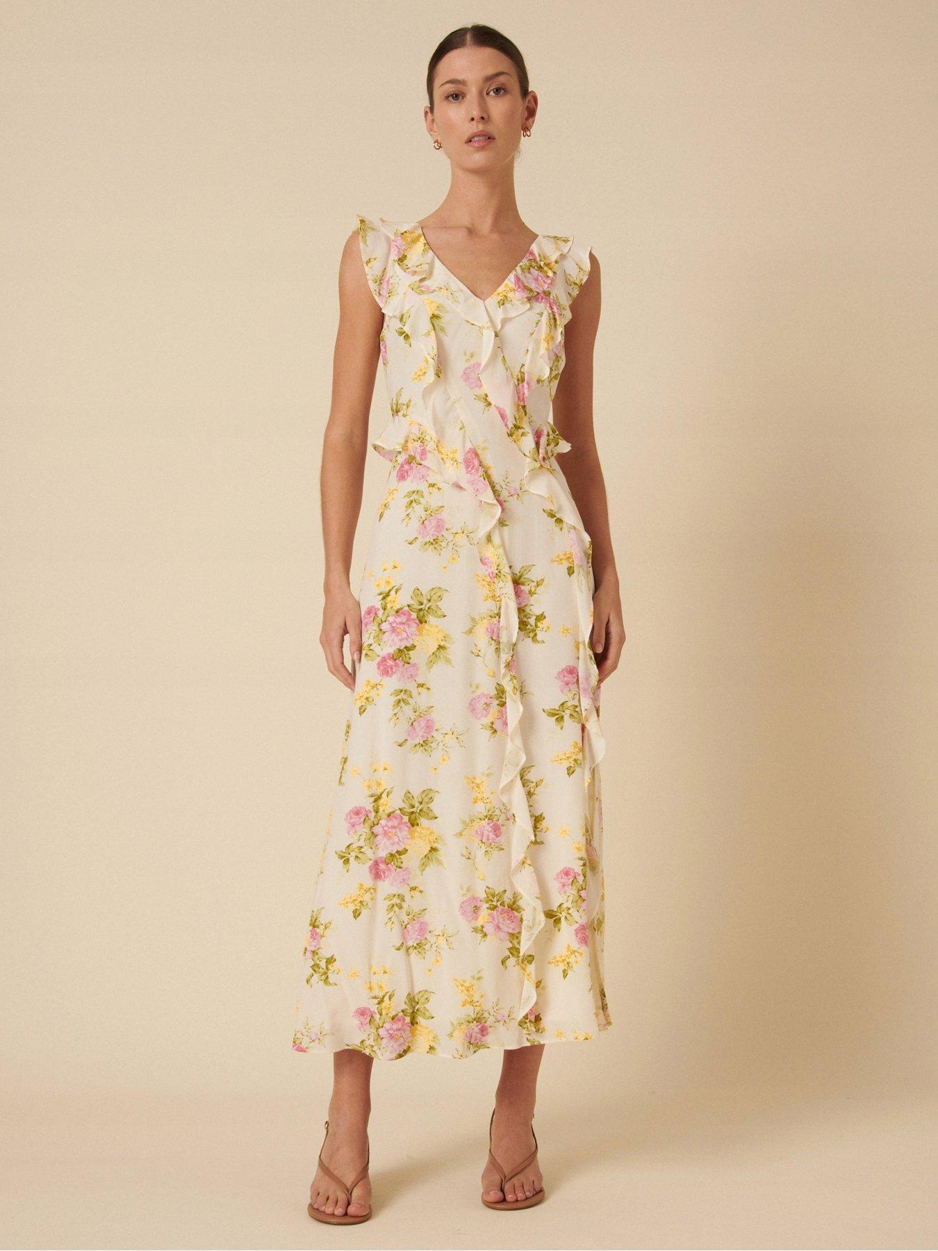 Nobody`s Child Dlouhé Šaty S Rozparkem 34