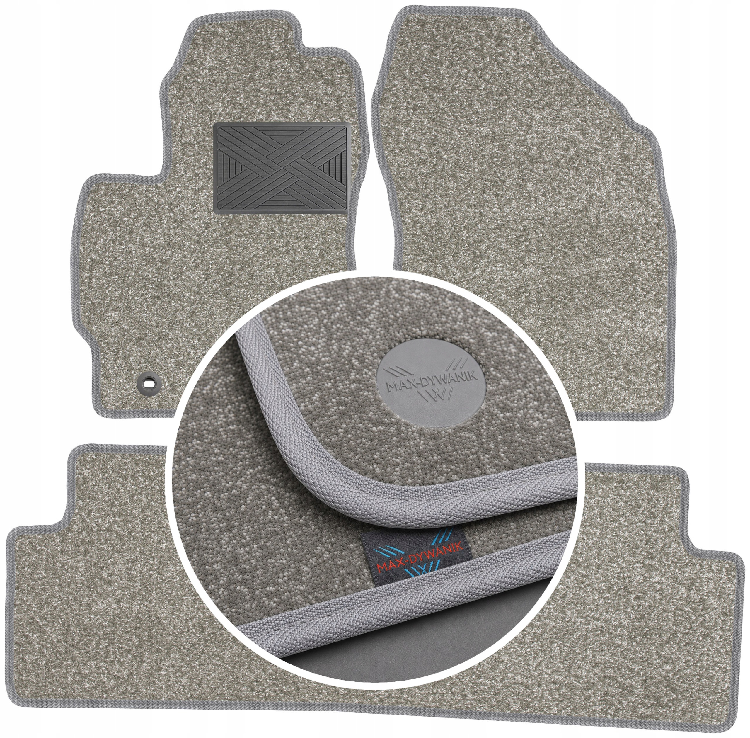 Toyota Auris I 2007-2012 Koberce do auta Perl-Line 12 mm