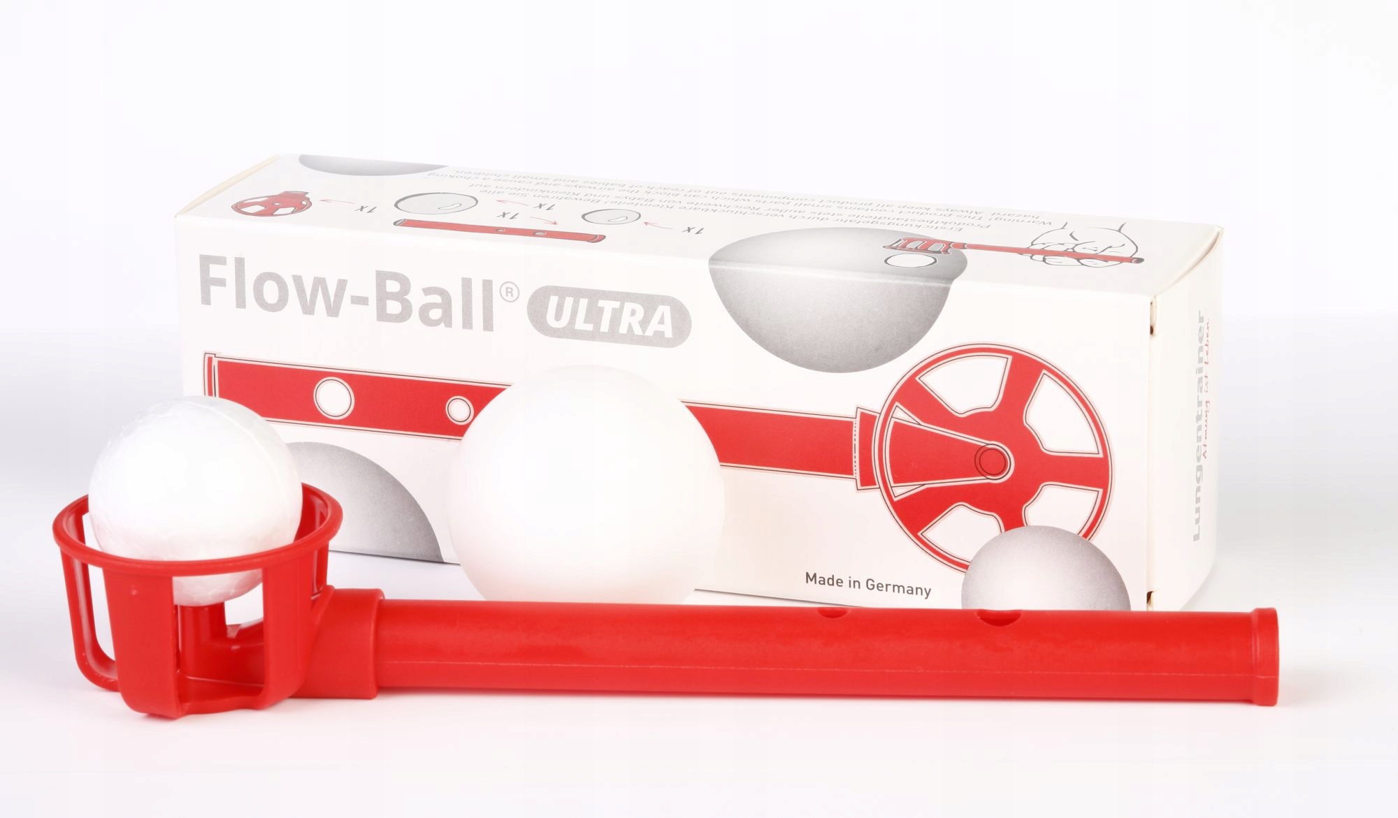 Spirometr Flow-Ball Ultra kolor czerwony