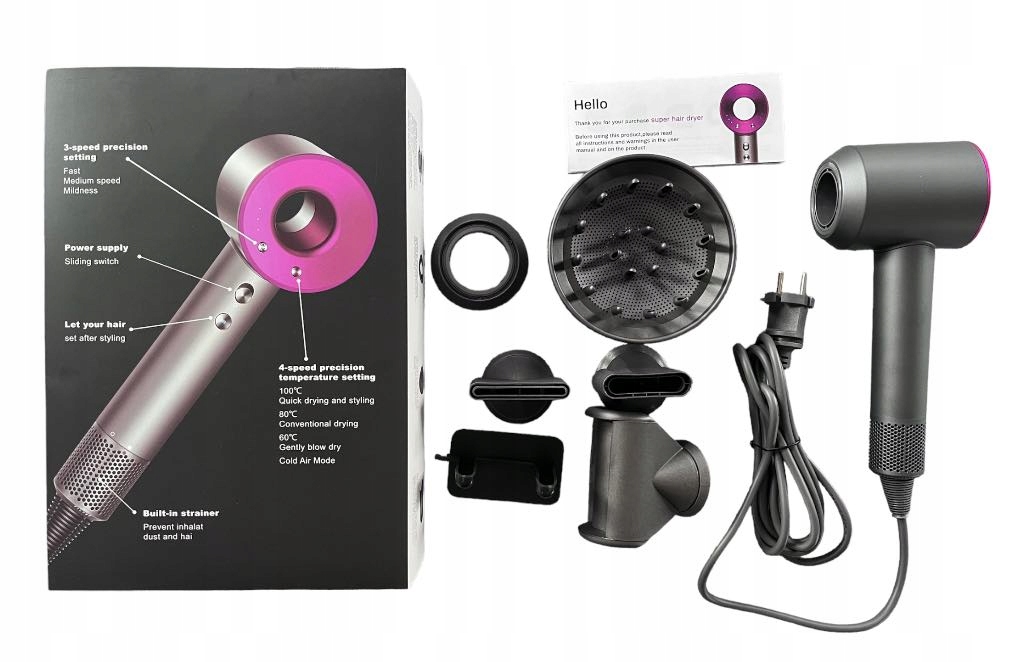 Suszarka do włosów Advanced Hair Dryer 1600