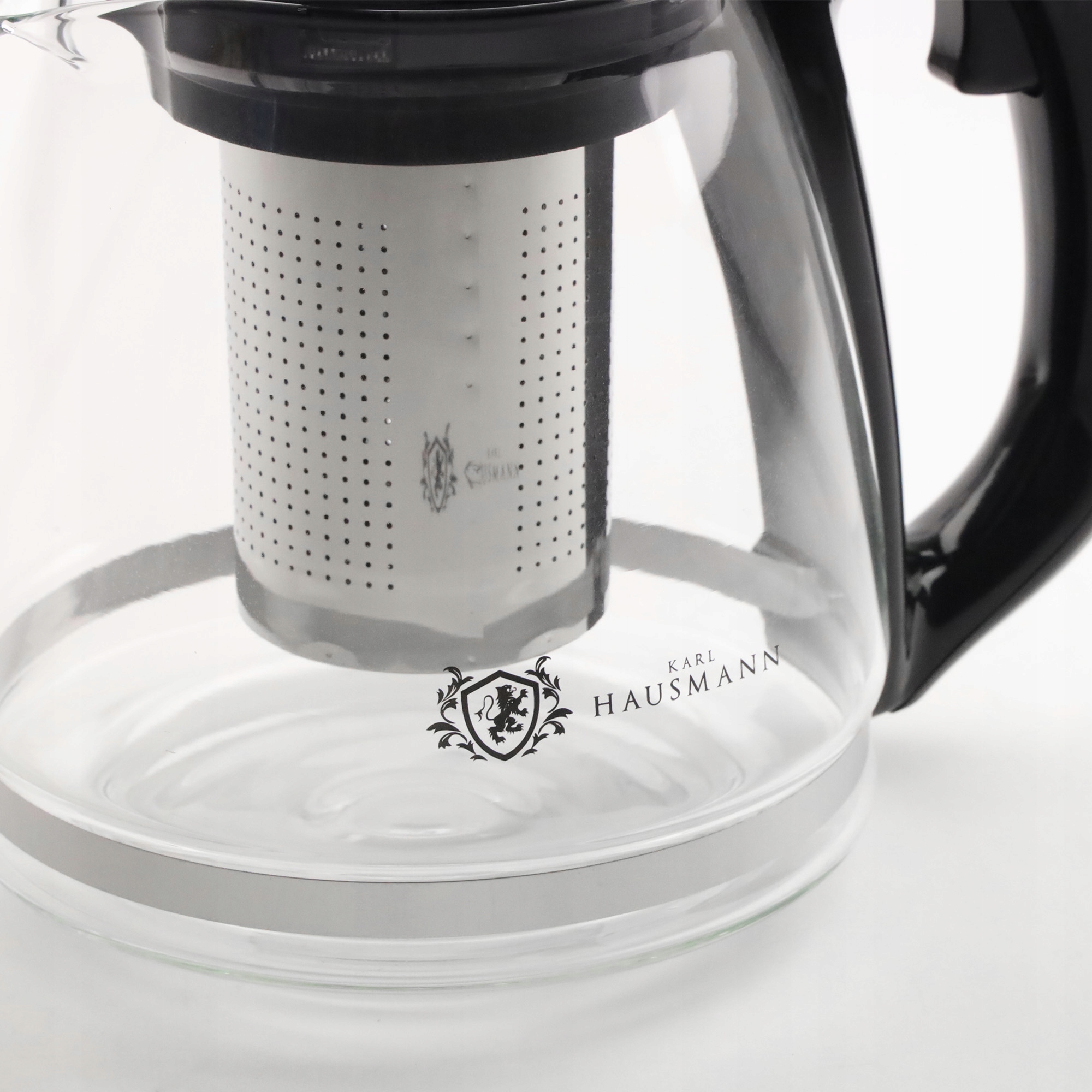 DZBANEK SZKLANY Z STALOWYM ZAPARZACZEM ZAPARZACZ DO HERBATY ZIÓŁ 1100 ML