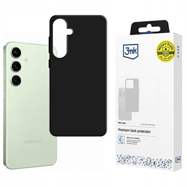 Obudowa 3MK Matt do Samsung S24 Fe (S721) czarna