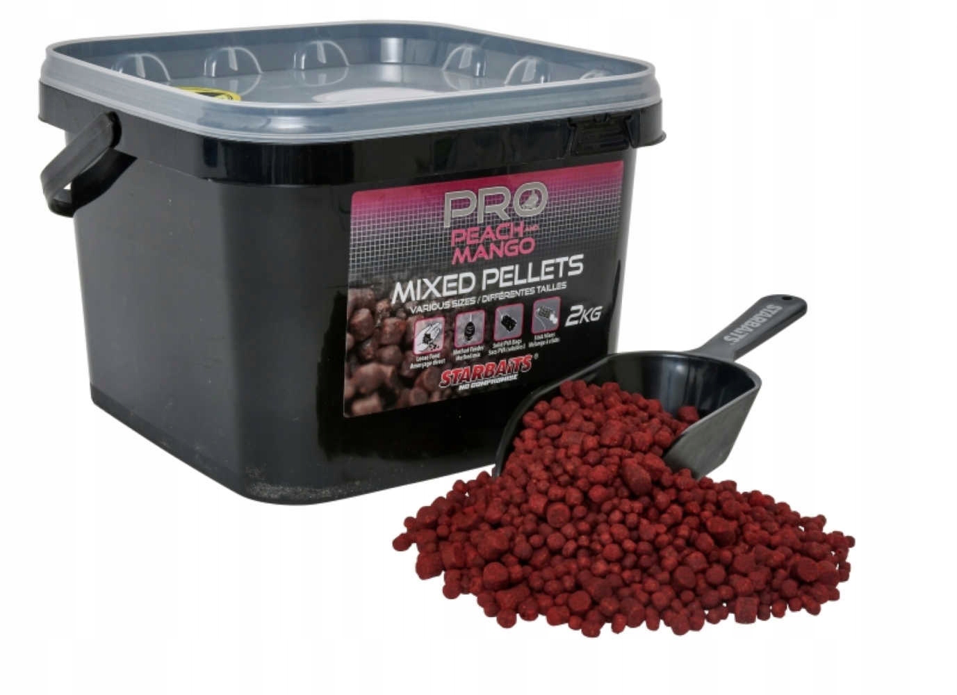 Pellet Starbaits Probiotic Peach & Mango 2kg