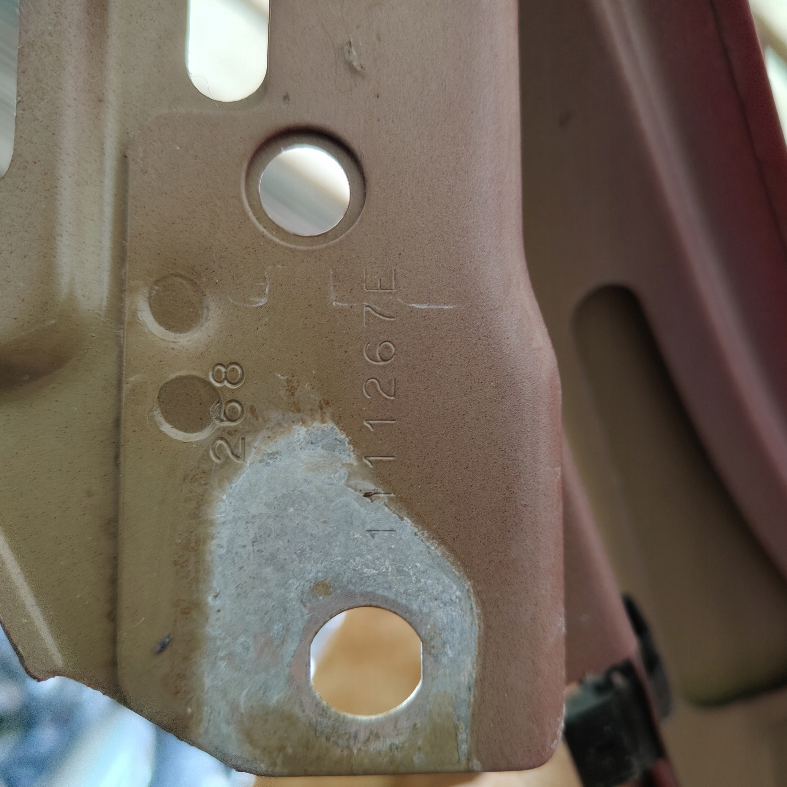 fender front front left TESLA MODEL 3 PPMR KAMERA DEMONTAZ