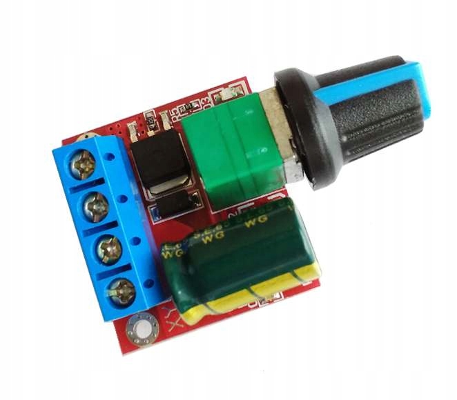 

Regulator Obrotów Pwm Silnika DC 5-29V 5A Nie Led